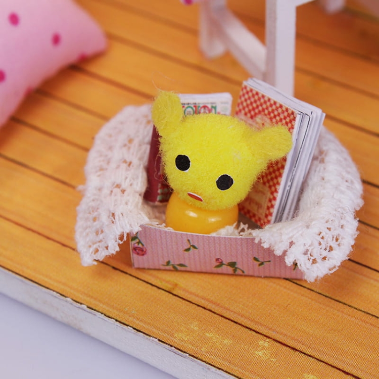 Miniaturowy domek DIY - Pokój Laury*