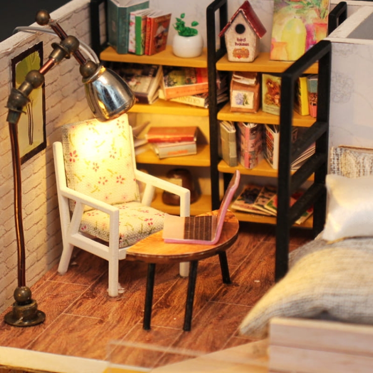 Miniaturowy domek - Skandynawska prostota