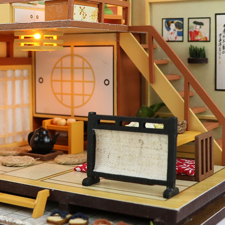 Miniaturowy domek - Matcha na tatami