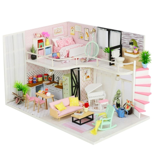Miniaturowy domek - Różowa melodia Ani