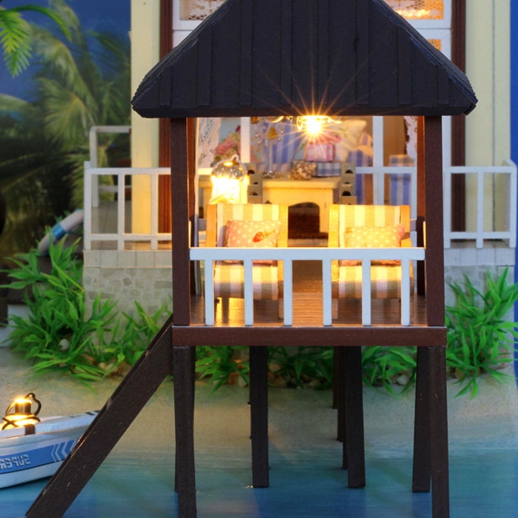 Miniaturowy domek - Willa na Malediwach