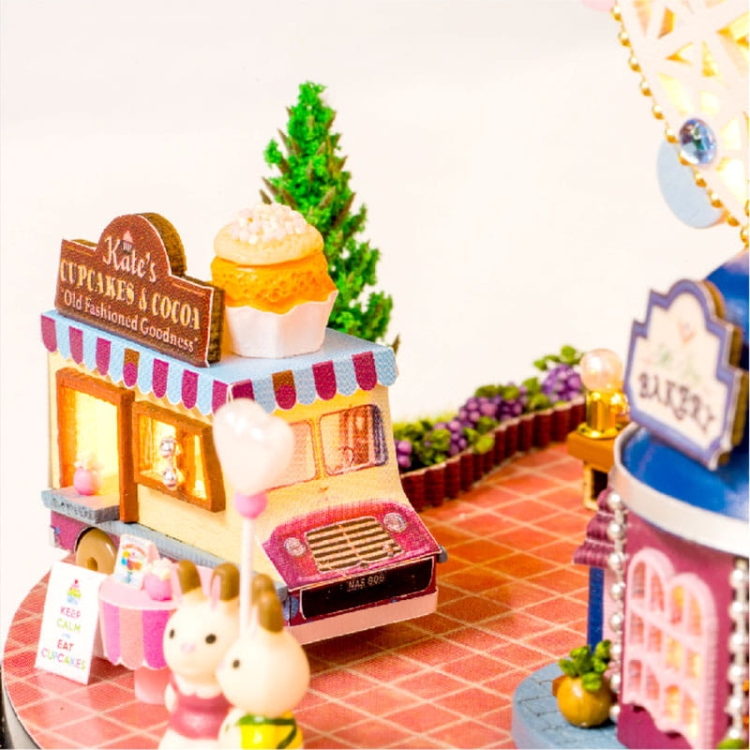 Miniaturowy domek - Zaczarowany lunapark