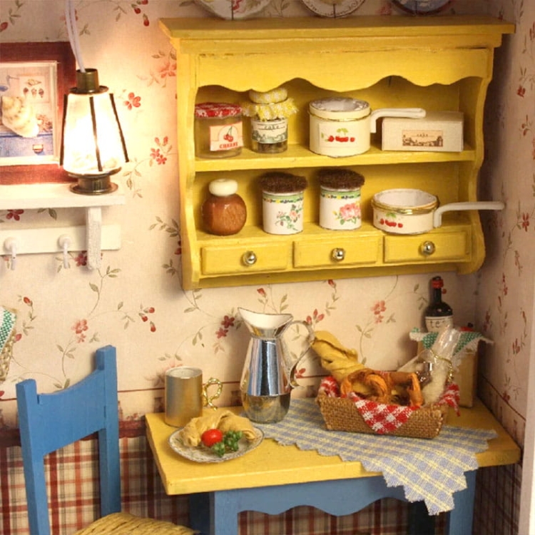 Miniaturowy domek - Pachnąca kuchnia