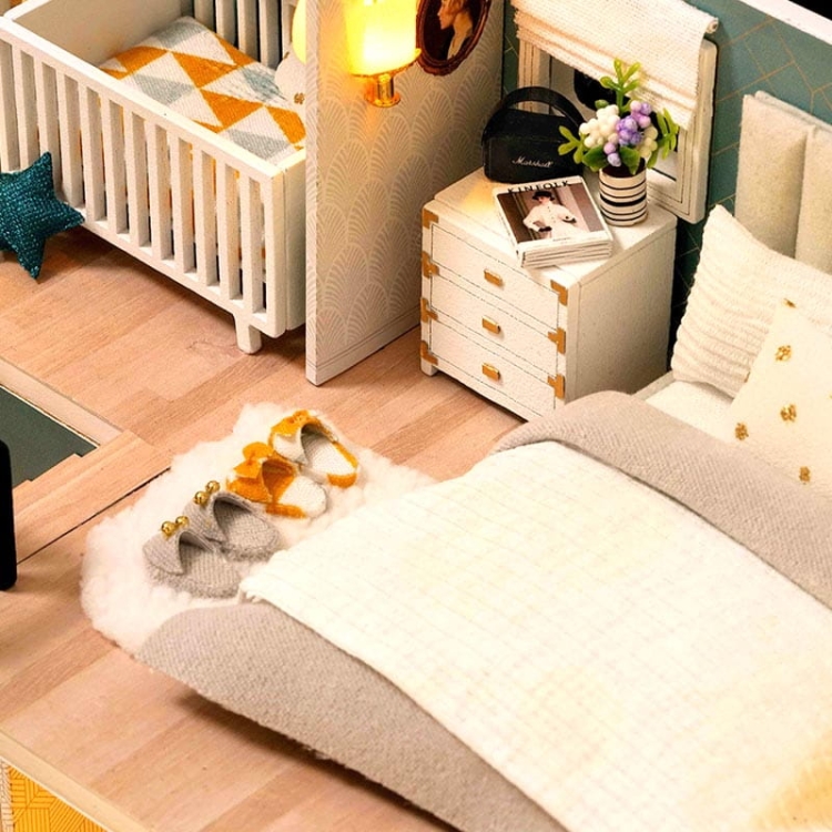 Miniaturowy domek - Nowoczesne wnętrze