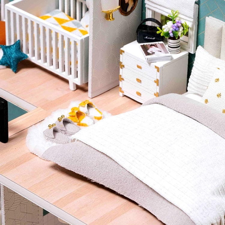 Miniaturowy domek - Nowoczesne wnętrze