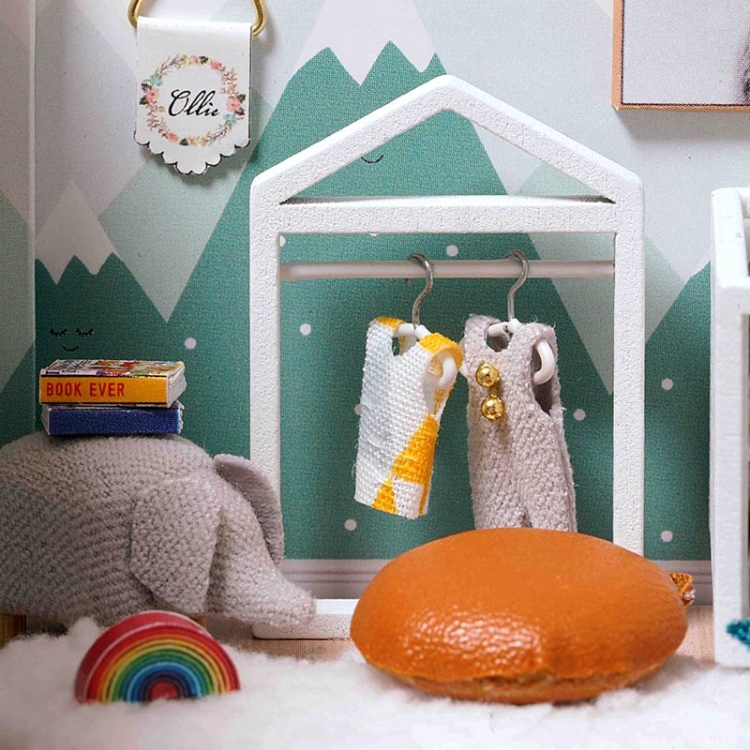 Miniaturowy domek - Nowoczesne wnętrze