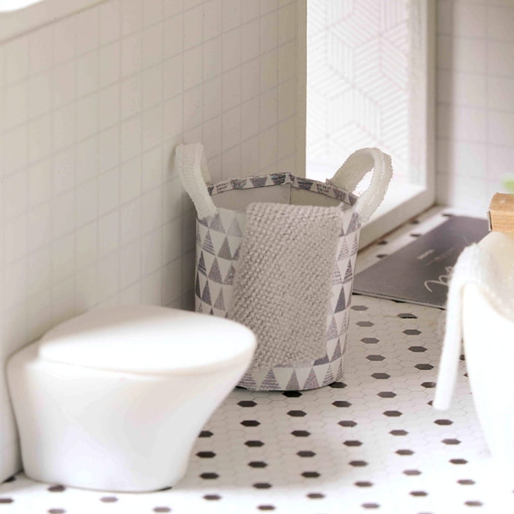 Miniaturowy domek - Nowoczesne wnętrze