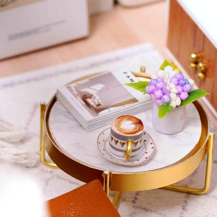 Miniaturowy domek - Nowoczesne wnętrze