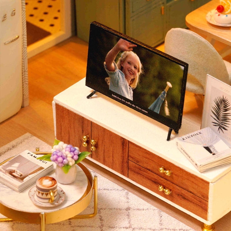 Miniaturowy domek - Nowoczesne wnętrze