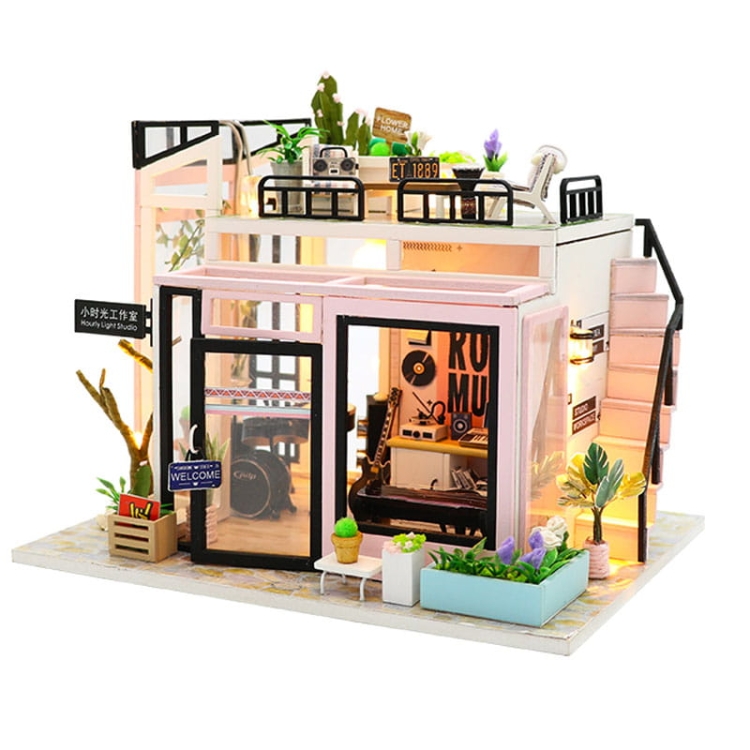 Miniaturowy domek - Muzyczny box