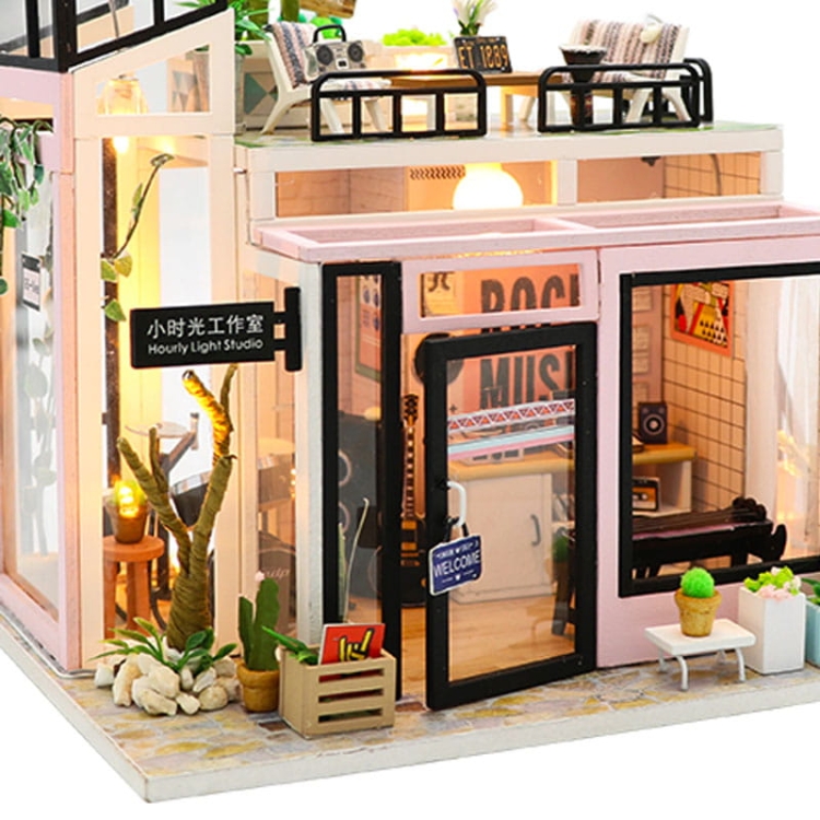 Miniaturowy domek - Muzyczny box