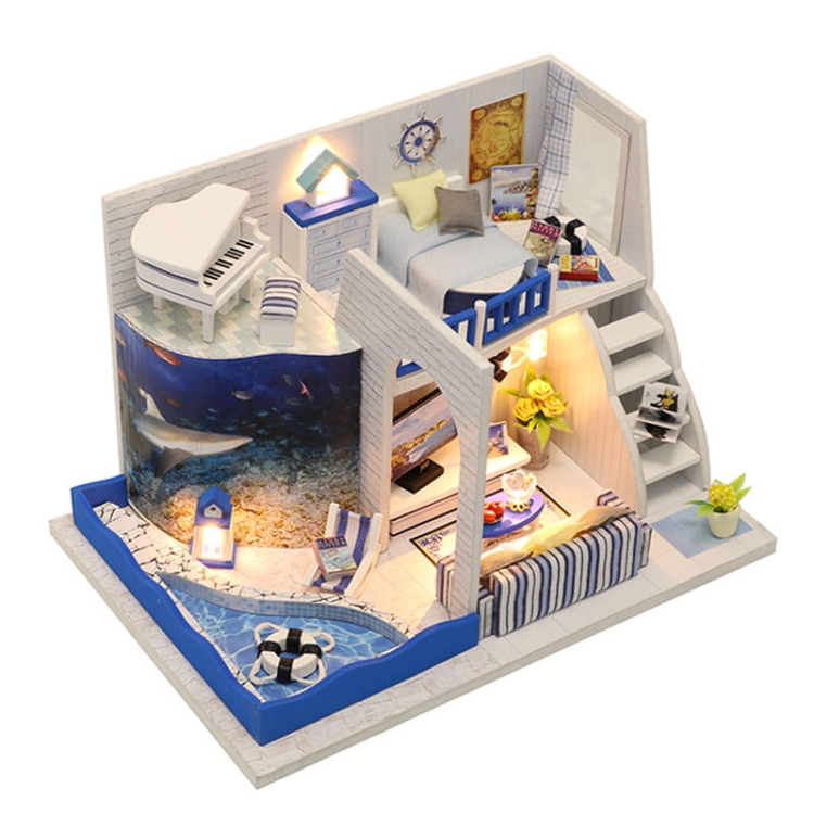 Miniaturhaus - Griechischer Urlaub und das Rauschen der Meereswellen