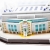 Stadion piłkarski Chelsea FC - "Stamford Bridge" Stadium Londyn Puzzle 3D 171 elementów