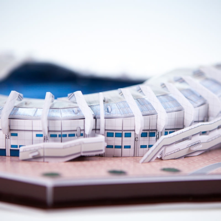 Stadion piłkarski Real Sociedad FC - "Anoeta" Stadium Puzzle 3D 166 elementów