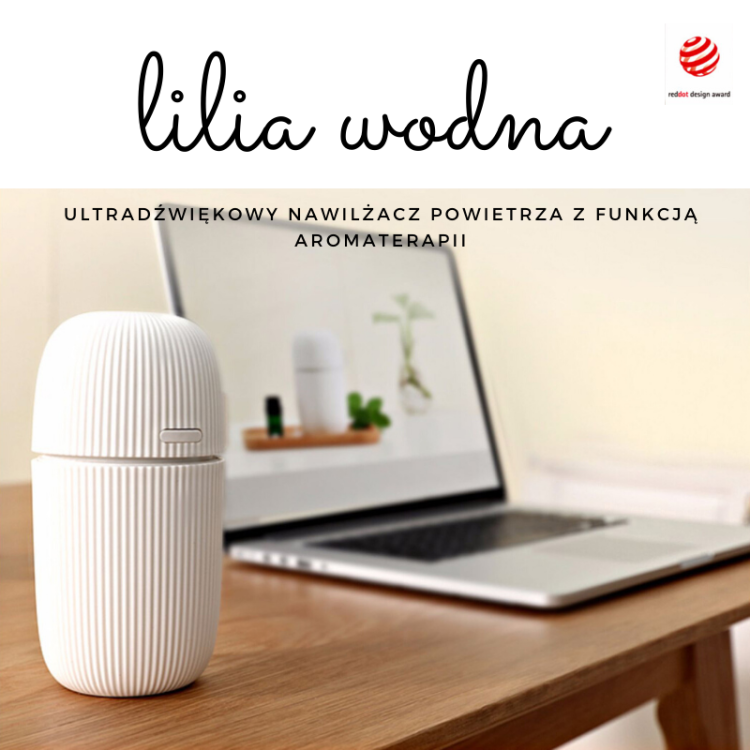 Lilia wodna - nawilżacz z aromaterapią