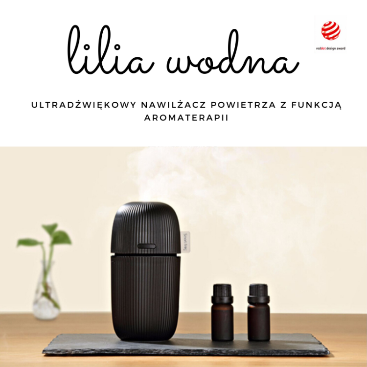 Lilia wodna - nawilżacz z aromaterapią