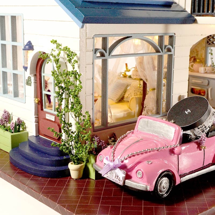 Miniaturowy domek - Amerykański cottage