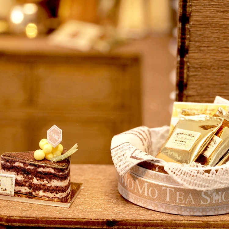 Miniaturowy domek - Momo Tea Bar