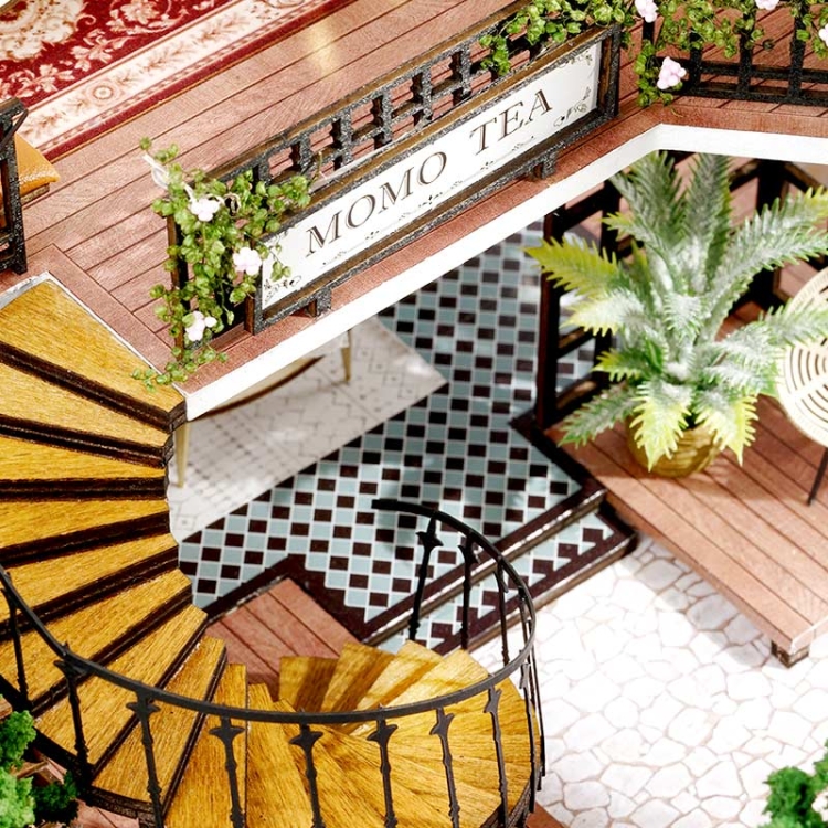 Miniaturowy domek - Momo Tea Bar