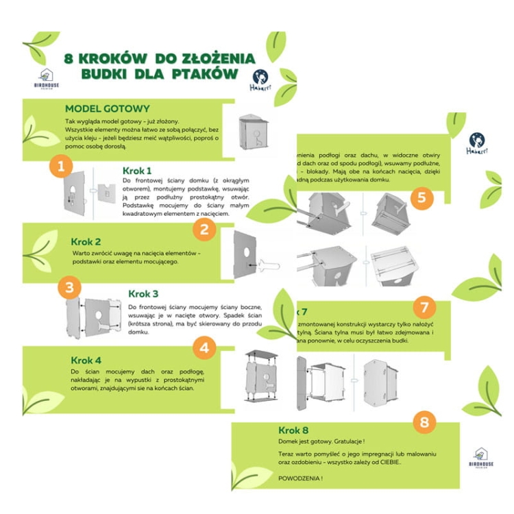 Budka lęgowa dla ptaków - KOWALIK