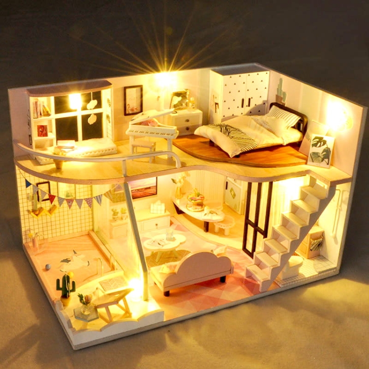 Miniaturowy domek - Słoneczne wakacje