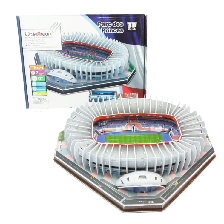 Stadion piłkarski Paris Saint-Germain FC - "Parc des Princes" Stadium Puzzle 3D 137 elementów