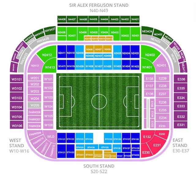 Plan Old Trafford