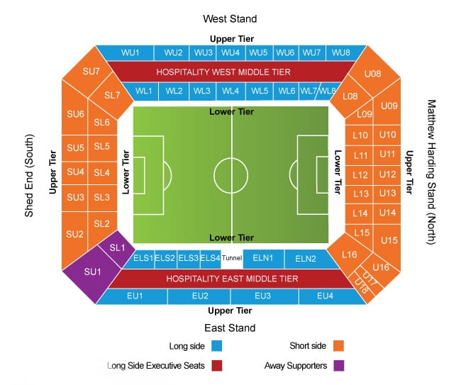 Plan Stamford Bridge