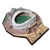 Stadion piłkarski - KHALIFA INTERNATIONAL - Doha FC - Puzzle 3D 90 elementów