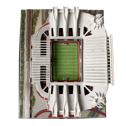 Stadion piłkarski - OLD TRAFFORD - Manchester United FC - Puzzle 3D 186 elementów