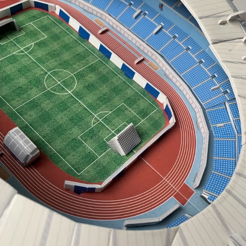 Stadion piłkarski - ANOETA - Real Sociedad FC - Puzzle 3D 166 elementów
