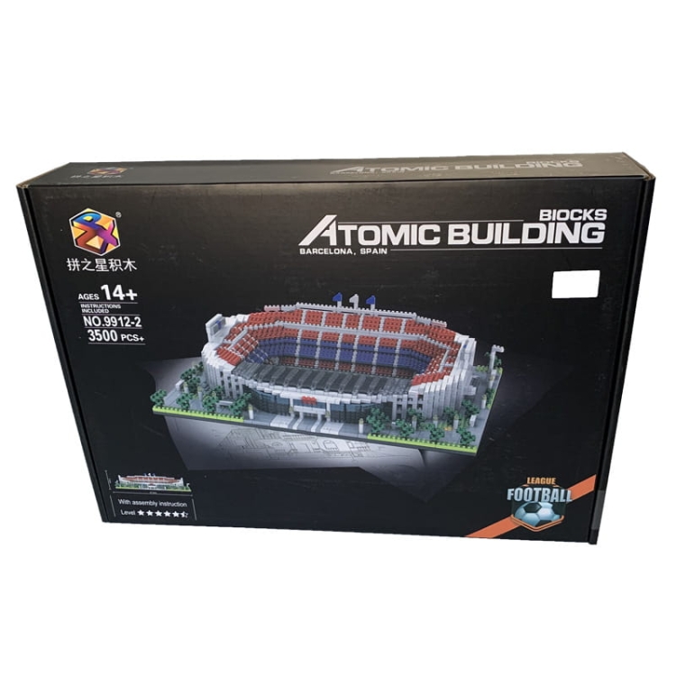 Stadion piłkarski - CAMP NOU - 3500 elementów - Atomic Building