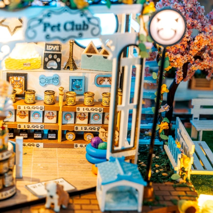 Miniaturowy domek - Pet Club