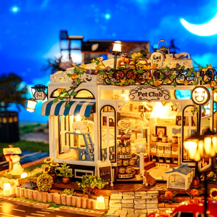 Miniaturowy domek - Pet Club