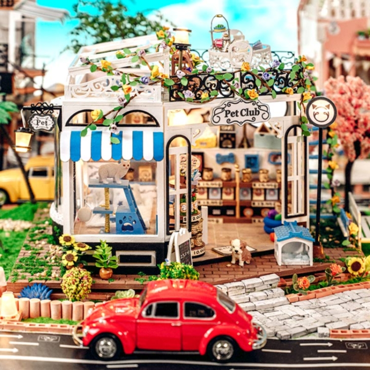 Miniaturowy domek - Pet Club