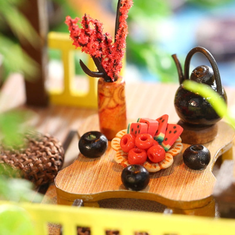 Miniaturowy domek - Pałacyk samuraja