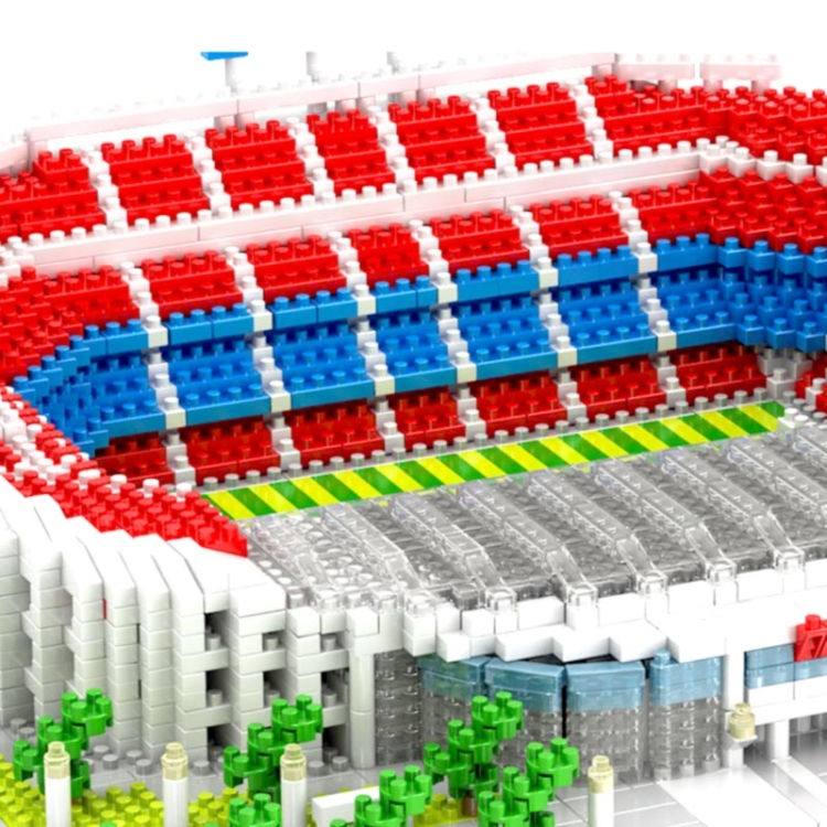 Stadion piłkarski - CAMP NOU - 3500 elementów - Atomic Building