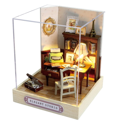 Miniaturowy domek DIY - Eleganckie studio