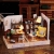 Miniaturowy domek DIY - Eleganckie studio