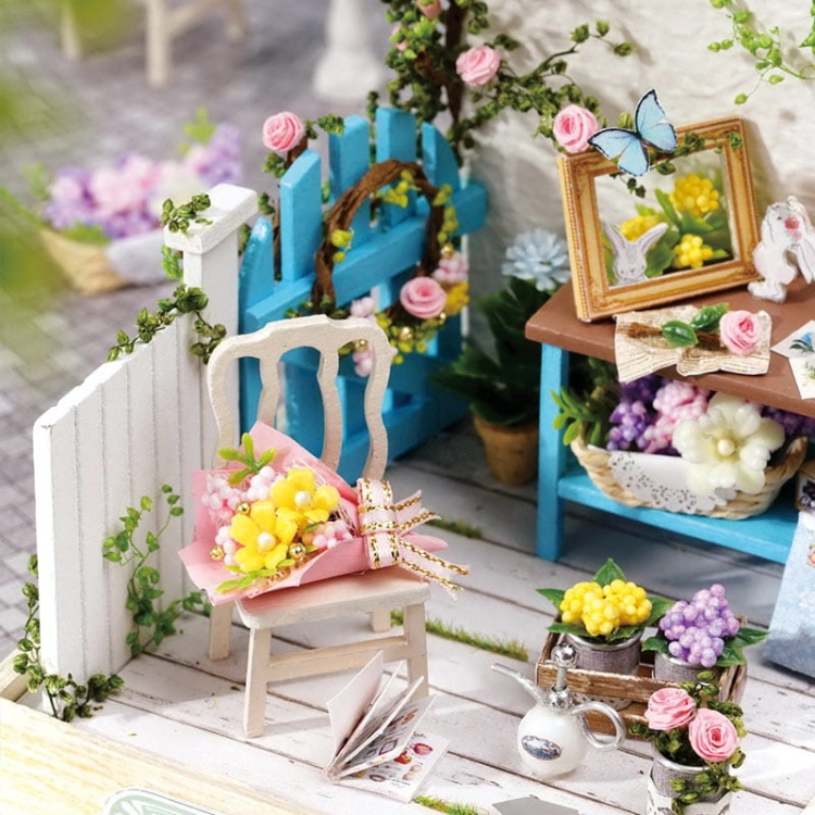 Miniaturowy domek DIY - Tajemniczy ogród