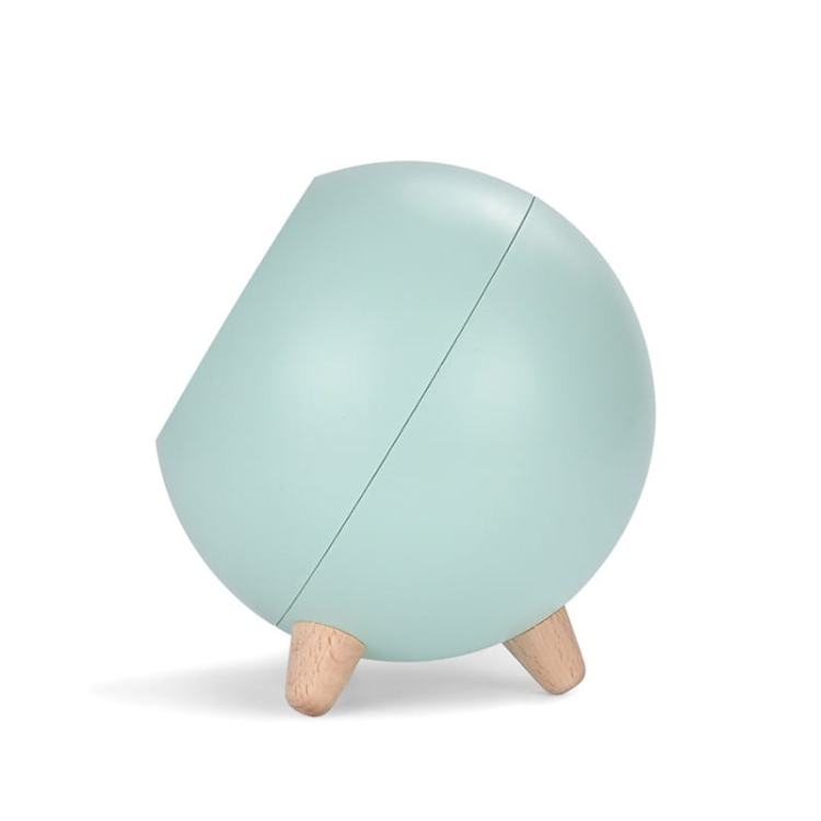 Lampka nocna z kotkiem - seledynowa