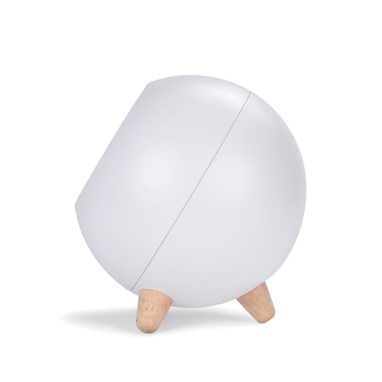 Lampka nocna z kotkiem - biała