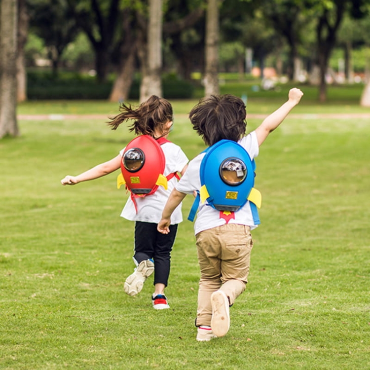 Plecak dziecięcy rakieta czerwony