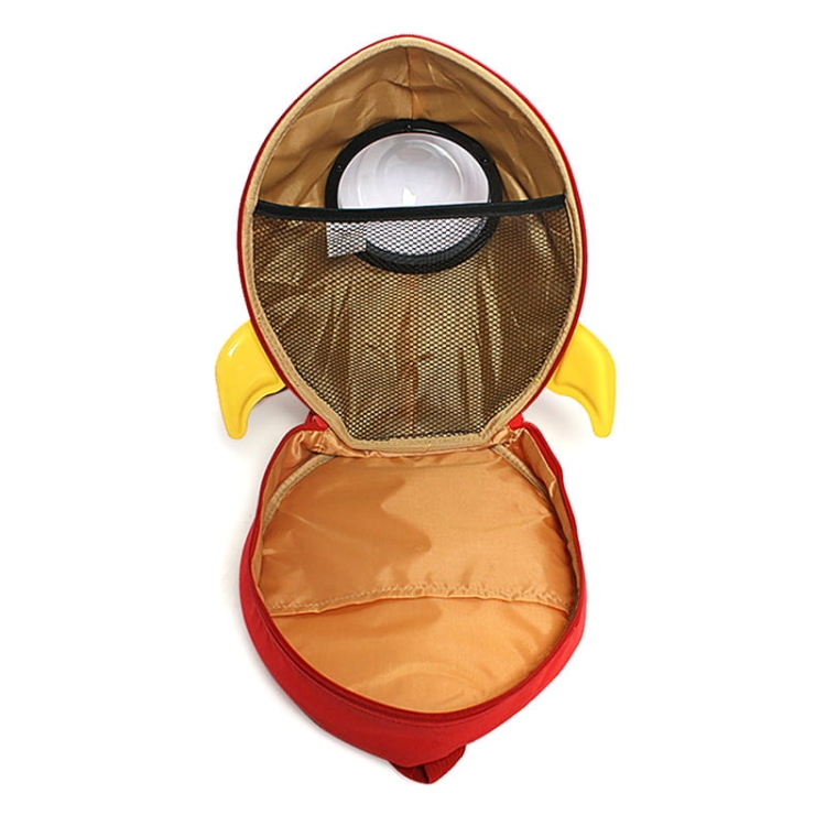 Plecak dziecięcy rakieta czerwony