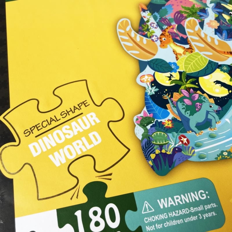 Puzzle edukacyjne Triceratops - 180 szt