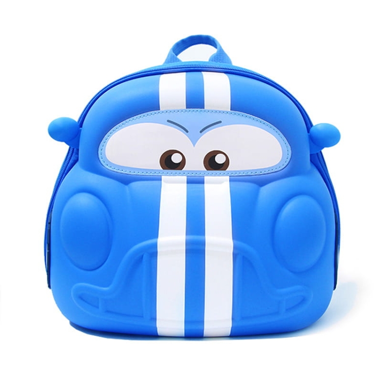 Plecak dziecięcy samochód niebieski