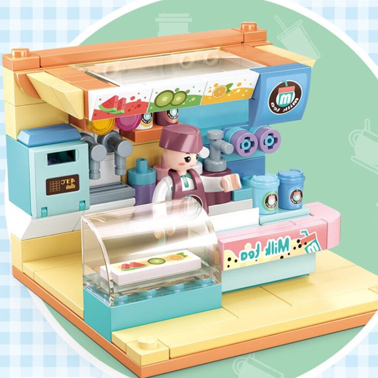 Sok Bar - mini pokoik klocki - Sluban B0792D - 108 elementów