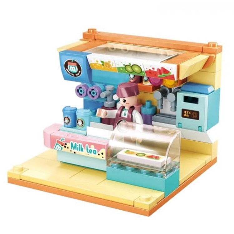 SOK BAR - mini pokoik klocki - Sluban B0792D - 108 elementów