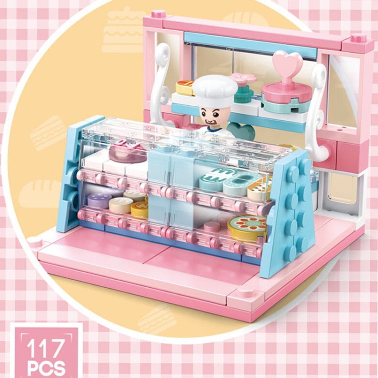 CUKIERNIA - mini pokoik klocki - Sluban B0792C - 117 elementów