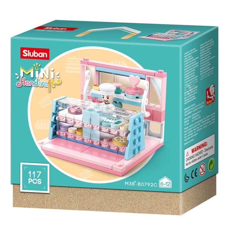 CUKIERNIA - mini pokoik klocki - Sluban B0792C - 117 elementów